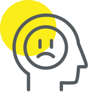 sad head icon